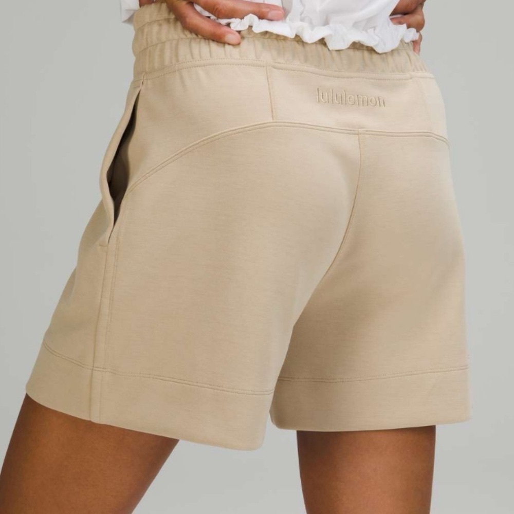 Lululemon Soft Ambitions High Rise Athletic Shorts Softstreme Short Trench 12 - Picture 3 of 10
